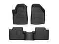 WeatherTech Black Front Rear FloorLiner HP Fits -20-21 Cherokee 448331IM-445662IM