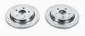 Power Stop 11-19 Dodge Durango Rear Evolution Drilled & Slotted Rotors - Pair