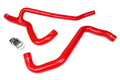 HPS Performance Red Reinforced Silicone Radiator Hose Kit Coolant for Ford 07-10 Mustang GT V8