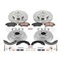Power Stop 09-12 Honda Fit Front & Rear Autospecialty Brake Kit