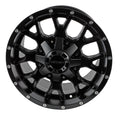 WARRIOR (8015) BLK/MILLED SPOKES 18