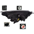 CAPA RH HEADLIGHT RAV4 1618 (HALOGEN)(W/O BLACK BEZEL)(NORTH AMERICA BUILT)