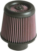 K&N Filter Universal X Stream Clamp-On 3 inch Flange 6 inch Base  5 inch Top 5 9/16 inch Height