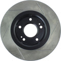 StopTech Power Slot 09-10 Lancer Ralliart Slotted Right Front Rotor