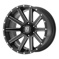 XD818 18X9 5X127 18 BLACK