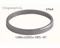 PISTON WITH RINGS