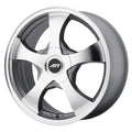 KM100 17X9 6X135/5.5 S-BLK GTCC -12MM