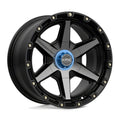 KM101 17X9 5X5.0/5.5 S-BLK GTCC -12MM