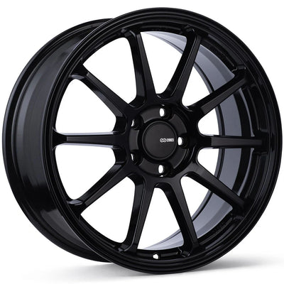Enkei black auto part