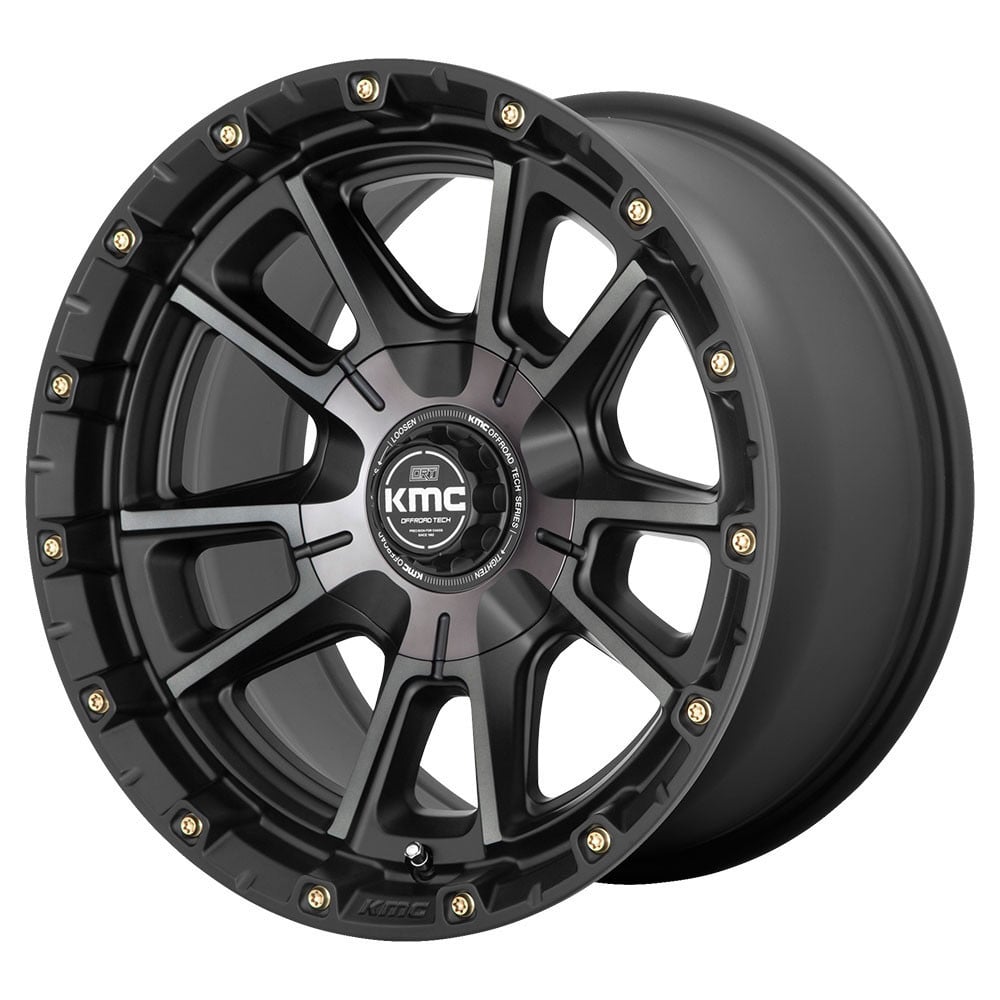 SIGNAL 17x9 6x135.00/6x139.70 SATIN BLACK W/ GRAY TINT (0 mm)