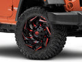 D755 22X10 5X4.5/5.0 GL-BLK-MIL-RTT