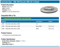 StopTech Slotted & Drilled Sport Brake Rotor