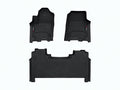 WeatherTech Black Front and Rear Floorliners Fits -25-26 Dodge RAM 4418771-4414283