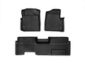 WeatherTech 09-14 Ford F-150 Front and Rear FloorLiners - Black