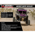 1416 CFMOTO ZFORCE 800 HEAVY DUTY REAR RIGHT AXLE