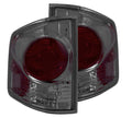 ANZO 1996-2002 Mercedes Benz E Class W210 Taillights Red/Clear G2