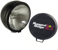Rugged Ridge 6-In Round HID Off-road Fog Light Black Steel Housing