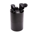 Chase Bays 10AN 90 Deg L-Fitting Inlet 10AN Straight Outlet Oil Catch Can w/ Type 5 Bracket