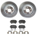 Brembo OE 08-15 Audi TT Quattro/12-13 TT RS Quattro/09-15 TTS Quattro Rear Disc Brake Kit