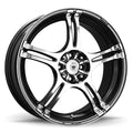 Konig Incident 14x6 8x100/108 ET38 Graphite
