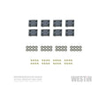 Westin 2008-2012 Ford/Mazda/Mercury Escape/Tribute Premier Oval Nerf Step Bar Mount Kit - Black