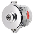 ALT JEEP UPGRADE CHROME 100A 1V PULLEY 1 WIRE MOTOROLA REPLACEMENT 1IN MTG FLANG