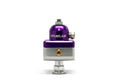 Fuelab 575 Carb Adjustable Mini FPR Blocking 4-12 PSI (1) -6AN In (2) -6AN Out - Purple