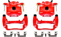 Power Stop 07-10 Chevrolet Cobalt Front Red Calipers w/Brackets - Pair