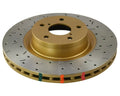 DBA 8/83-89 Toyota Land Cruiser Front Slotted & Cross Drilled 4000 XS Series Rotor