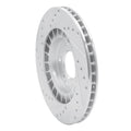 DFC 00-09 Honda S2000 Front Right Drilled & Slotted Silver Brake Rotor