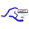HPS Performance Blue Reinforced Silicone Radiator Hose Kit Coolant for Ford 02-04 Mustang GT