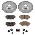 Power Stop 01-05 Mazda Miata Front Z26 Street Warrior Brake Kit