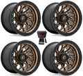 D777 15X10 4X156 BRZ BLKRING 00MM
