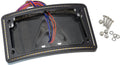 Letric Lighting 12-16 Dyna Perfect Plate Light Black Curved License Plate Frame