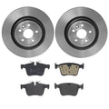 Brembo OE 17-20 Jaguar F-Pace/2018 Discovery Sport/21-23 Discovery Sport Rear Disc Brake Kit