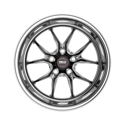 Weld RT-S S85 17x11 / 5x115 BP / 5.8 BS Black Wheel (Med Pad) - Single Beadlock 3.18 ID