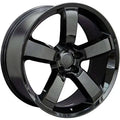 20 IN REPLICA WHEEL DG04 FITS DODGE CHARGER SRT RIM 20X9 BLACK WHEEL