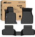 WeatherTech Black Front Rear FloorLiner HP Fits -20-25 Volkswagen 441317-1-2IM