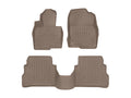 WeatherTech Tan Front Rear FloorLiner HP Fits -20-25 CX-5 4511871IM-454192IM