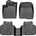 WeatherTech Black Front Rear FloorLiner HP Fits -20-22 Honda 441264-1-2IM