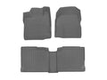 WeatherTech Grey Front Rear FloorLiner HP Fits -20-17 Chevrolet GMC 463461IM-462712IM