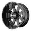 MO810 17X9 8X6.5 G-BLK 20MM