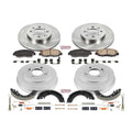 Power Stop 96-00 Honda Civic Coupe Front & Rear Autospecialty Brake Kit