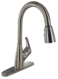 KITCHEN FAUCET W/ SPRAY 8IN HYBRID 1 LEVER CERAMIC DISC RUBBED BRONZE
