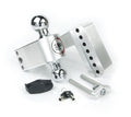 Weigh Safe 180 Hitch 4in Drop Hitch & 2in Shank (10K/12.5K GTWR) - Aluminum