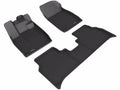 3D MAXpider 21-23 VOLKSWAGEN ID.4 1st/2nd row Floormat - Black