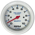 GAUGE TACHOMETER 3 3/8IN 10K RPM MARINE WHITE