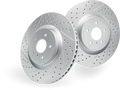 DFC 00-03 Audi A8 Front Left Drilled & Slotted Geoperformance Rotor