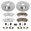 Power Stop 98-02 Subaru Forester Front Z26 Street Warrior Brake Kit