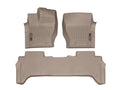 WeatherTech 13+ Land Rover Range Rover Front and Rear Floorliners - Tan